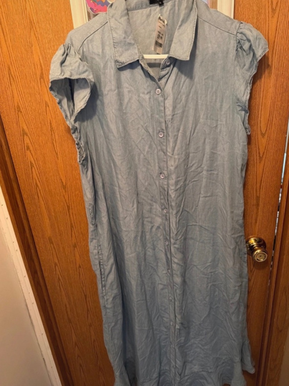 Denim dress